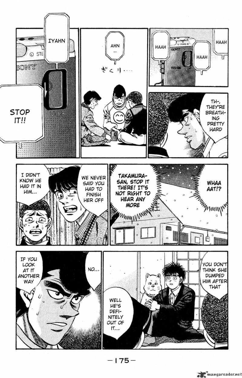 Hajime no Ippo: Fighting Spirit, Chapter 296 image 11